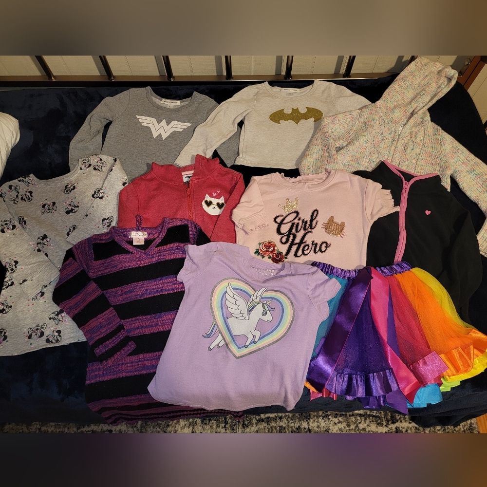 Lot of 5T girls clothes